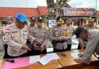 Tingkatkan-Disiplin-Anggota,-Polres-Sumba-Timur-Gelar-Pemeriksaan-Senpi-Dinas