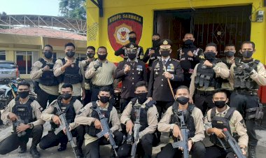 Tepat-Di-Hari-Bhayangkara-Ke-74,-Kapolres-Sumba-Timur-Resmikan-Pos-Jaga-Unit-Dalmas-dan-Turjawali