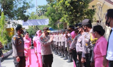 Kunker-di-Polres-Sumba-Timur,-Kapolda-NTT-Apresiasi-Kesiapan-Pengamanan-Pilkada