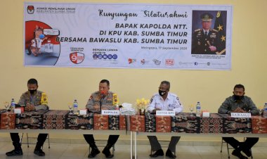 Kapolda-NTT-Kunjungi-KPUD-Sumba-Timur,-Pantau-Kesiapan-Pilkada-2020