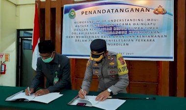 Menuju-Zona-Intregitas-Terpadu,-Polres-Sumba-Timur-Teken-MOU-Dengan-Pengadilan-Agama-Sumba-Timur