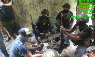 Tangkap-Gigen-Telenggeng,-Satgas-Nemangkawi-Sita-3-Pucuk-Senpi