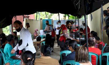 Dukung-Program-Herd-Immunity,-Polres-Sumba-Timur-Buka-Gerai-Vaksi-Presisi