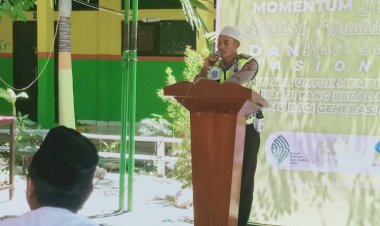 Hadir-Dalam-Acara-Maulid-Nabi,-Bripka-Zulkarnain-Sosialisasilan-Kamseltibcar-Lantas