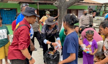 Tim-Trauma-Healing-Polri-Bantu-Pemulihan-Psikologis-267-Anak-Korban-Erupsi-Gunung-Lewotobi-di-Boru,-Flotim