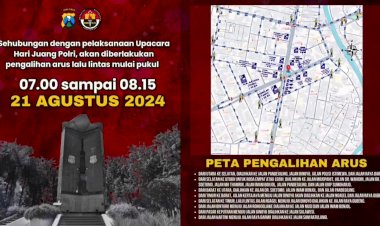 *Begini-Rekayasa-Lalu-Lintas-Saat-Upacara-Hari-Juang-Polri-di-Surabaya.