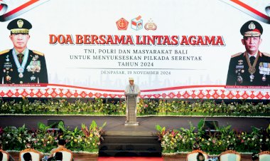 Kapolri-Hadiri-Doa-Lintas-Agama-di-Bali,-Ikhtiar-Pilkada-Damai