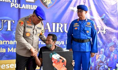 Peresmian-Bedah-Rumah-Warnai-Perayaan-HUT-ke-74-Ditpolairud-Polda-NTT