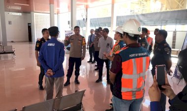 Kapolres-Sumba-Timur-Lakukan-Peninjauan-Pos-Pelayanan-Terpadu-di-Pelabuhan-Nusantara-Waingapu