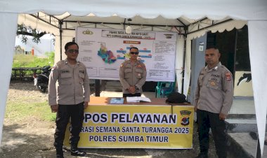 Operasi-Samana-Santa-Mulai-Digelar,-Kapolres:-Sinergi-Stakeholder-Kunci-Keamanan-Paskah