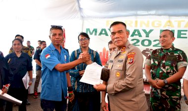 MayDay-Fiesta-2025-di-Polda-NTT,-Buruh-Sampaikan-Aspirasi-Langsung-ke-Pemerintah-dan-Institusi-Terkait