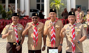 Kapolres-Sumba-Timur-Hadiri-Upacara-Peringatan-Hari-Pramuka-Nasional-ke-64