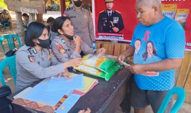 Polda-NTT-Salurkan-292-Ton-Beras-Murah,-Wujudkan-Kesejahteraan-Rakyat-Sambut-HUT-ke-80-RI