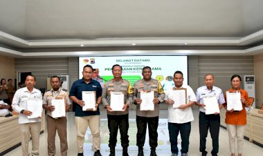Polda-NTT-Teken-Sejumlah-Perjanjian-Kerja-Sama,-Perkuat-Sinergi-Dukung-Ketahanan-Pangan-dan-Pengembangan-SDM-Polri