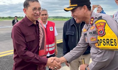 Kunjungan-Menteri-Kebudayaan-ke-Sumba-Timur,-Kapolres-Pastikan-Kelancaran-Kegiatan