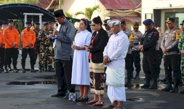 Jelang-Malam-Pergantian-Tahun,-Polres-Sumba-Timur-Doa-Lintas-Agama