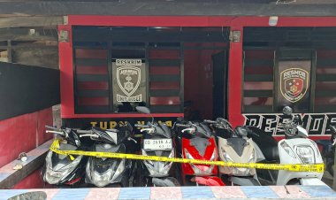 Sindikat-Curanmor-Lintas-Kabupaten-Berhasil-Diungkap,-Empat-Pelaku-Diamankan