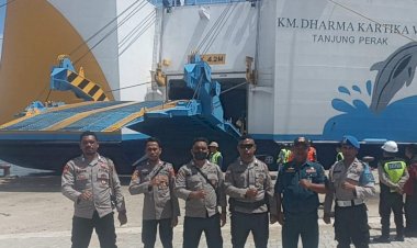 Ops-Semana-Santa-Turangga-2026,-Pos-Yan-KP3-Laut-Intensifkan-Pengamanan-di-Pelabuhan-Waingapu