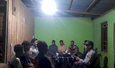 Polsek-Matawai-La-Pawu-Intensifkan-Patroli-Dialogis,-Warga-Diimbau-Hentikan-Tambang-Emas-Ilegal