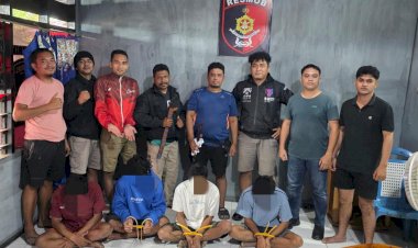 Polres-Sumba-Timur-Ungkap-Kasus-Penganiayaan-Senjata-Tajam,-Tim-Resmob-Amankan-Sejumlah-Terduga-Pelaku