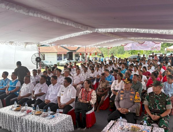 Kapolres Sumba Timur Hadiri Peresmian PLTHM Wairara oleh Wakil Menteri ESDM