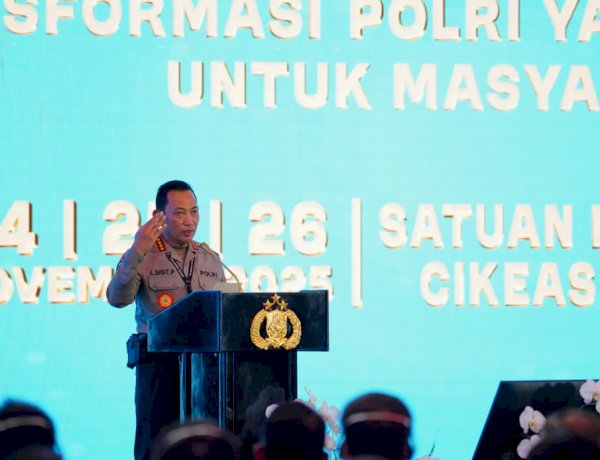 Gelar Apel Kasatwil, Kapolri: Semangat Polri Tingkatkan Pelayanan untuk Masyarakat