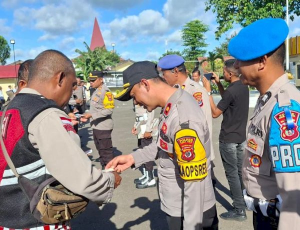 Wujudkan Personel yang Disiplin dan Profesional, Sipropam Polres Sumba Timur Gelar Gaktiblin