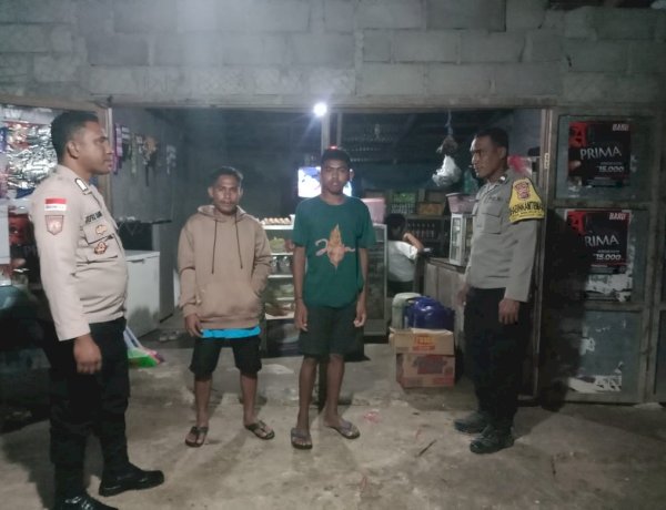 Gelar Patroli Dialogis Cipta Kondisi, Kapolres Sumba Timur Tekankan Pentingnya Sinergi Jaga Kamtibmas