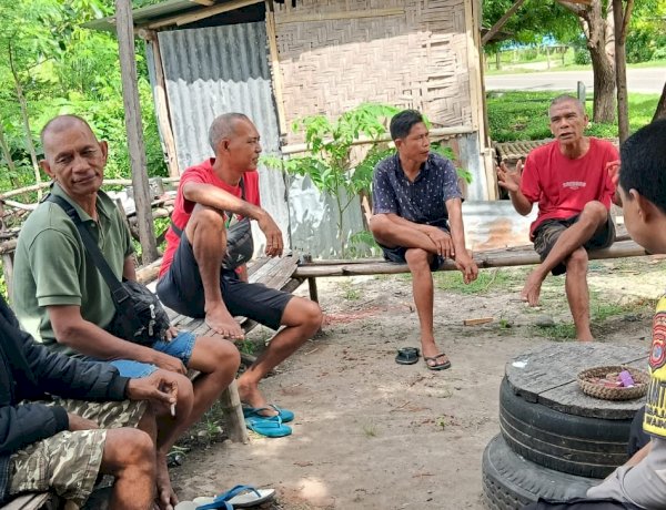 Bhabinkamtibmas Kambajawa Intensif Sambang Warga, Kapolres Sumba Timur Tekankan Pentingnya Jaga Kamtibmas
