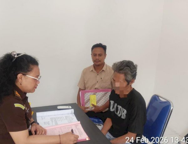 Berkas P21, Polsek Tabundung Limpahkan Tersangka Kasus Pembunuhan Karita ke Kejaksaan