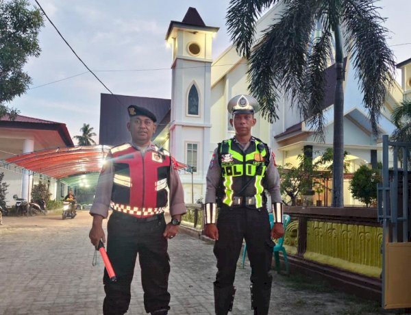 Polres Sumba Timur Jamin Keamanan Ibadah Kamis Putih di Operasi Semana Santa 2026