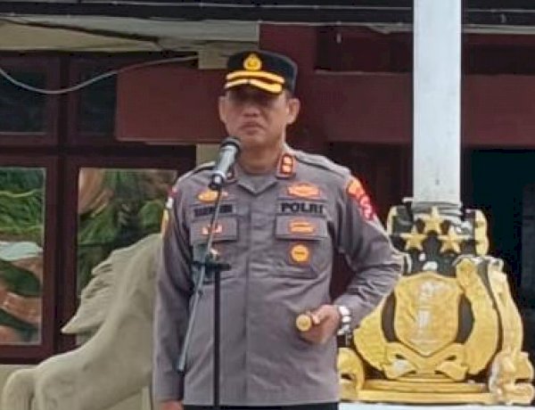 Kapolres Sumba Timur Ingatkan Personel Tingkatkan Profesionalisme dan Kepekaan Situasi Kamtibmas