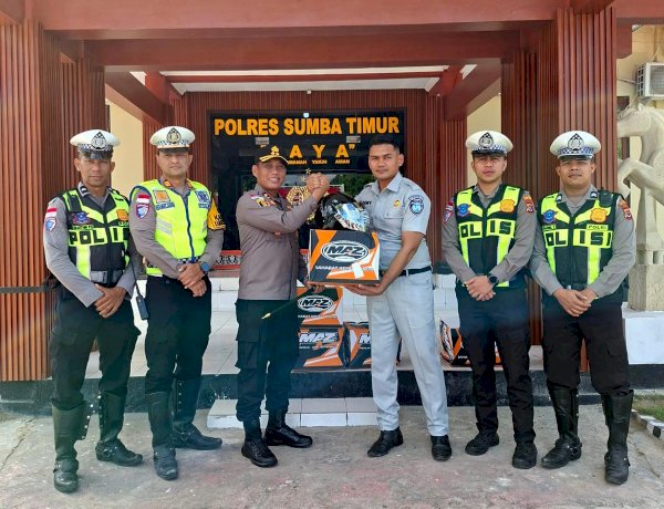 Jasa Raharja Waingapu Apresiasi Kinerja Satlantas Polres Sumba Timur Tekan Laka Lantas