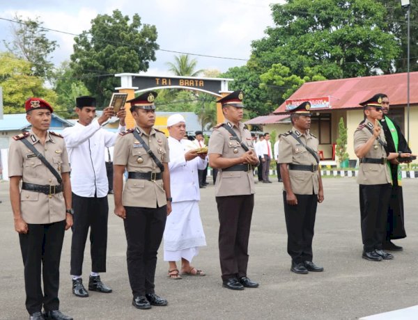 Pelantikan dan Sertijab di Polres Sumba Timur, Kapolres: Jabatan Adalah Amanah
