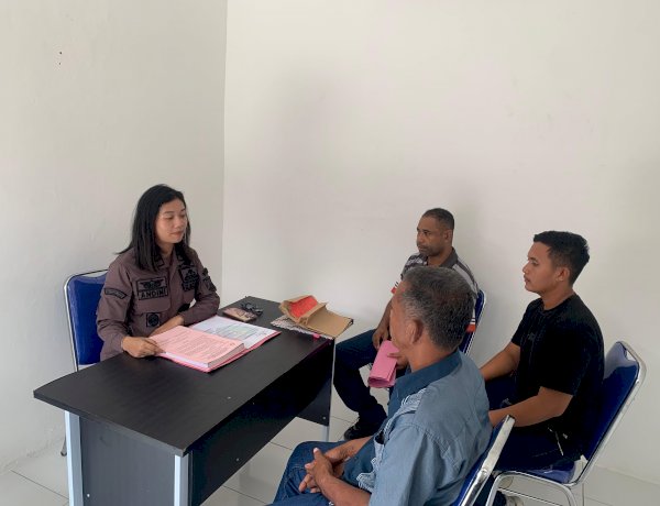 Berkas P-21, Polsek Pahunga Lodu Limpahkan Tersangka Kasus Penganiayaan Hewan ke Kejari Waingapu