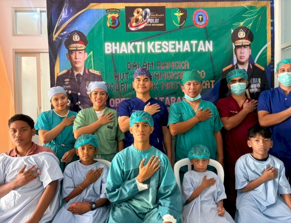 Polda NTT Penuh Kasih, Biddokkes Hadirkan Layanan Kesehatan Gratis Sambut Hari Bhayangkara ke-80