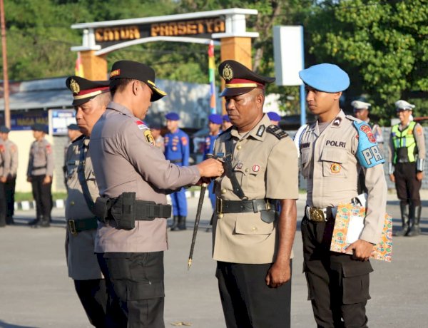 Mutasi Jabatan di Polres Sumba Timur, Iptu Melianus Sumbanu Gantikan Iptu M. Ridwan