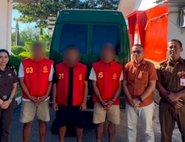 Berkas Perkara Dinyatakan Lengkap, Polres Sumba Timur Serahkan Tersangka dan Barang Bukti Kasus PETI ke Kejaksaan Negeri Waingapu