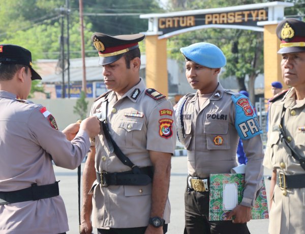 Sertijab Tiga Jabatan Strategis, Kapolres Sumba Timur: Jabatan Adalah Amanah
