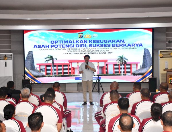 Wujudkan SDM Unggul, Kapolda NTT Inisiasi Terapi Pemulihan Kesehatan Bagi Personel Polda NTT
