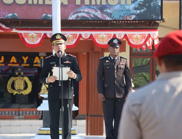 Peringati Hari Kesaktian Pancasila, Kapolres Sumba Timur Tekankan Pengamalan Pancasila