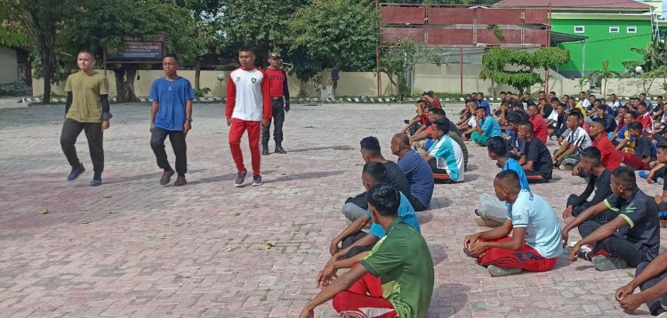 Pelatihan Gada Pratama Satpam Dilaksanakan Selama 10 Hari Di Polres Sumba Timur