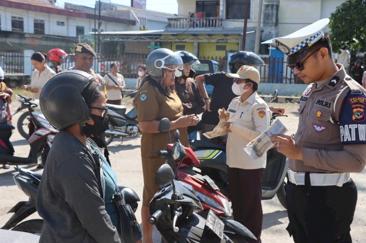 Ini Kegiatan Ops Patuh Turangga 2024 Hari Ke 2 Di Polres Sumba Timur.