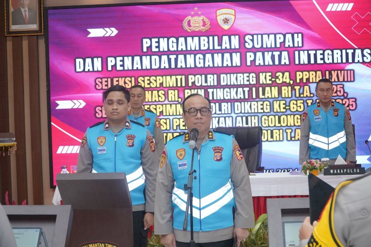 Seleksi Sespim-Alih Golongan Polri Dimulai, As SDM: Bersama Wujudkan 'BETAH'