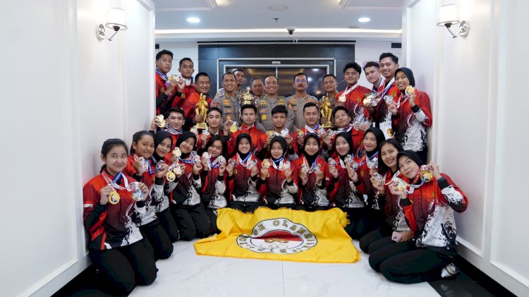 Tim Taekwondo Garuda Bhayangkara Presisi Polri Raih 6 Emas di Thailand Heroes Taekwondo International Championship.