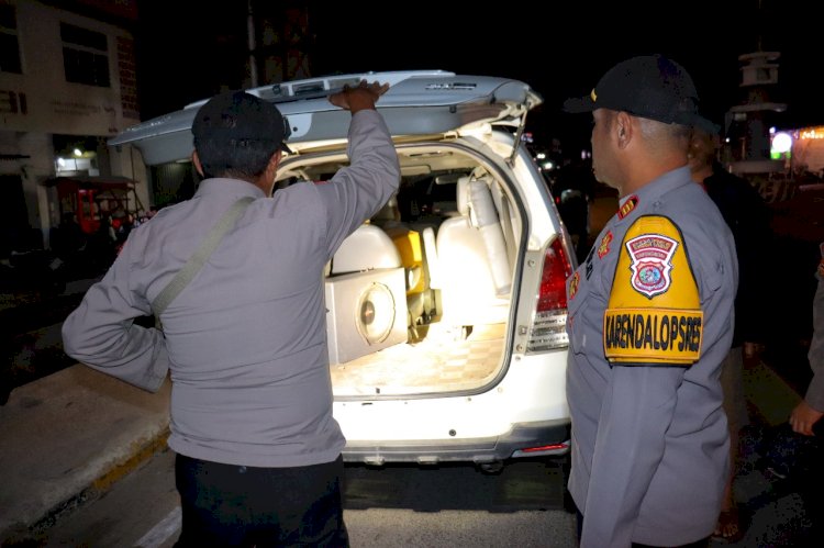 Hari Ke 4 Ops Pekat, Polres Sumba Timur Kembali Lakukan Razia.