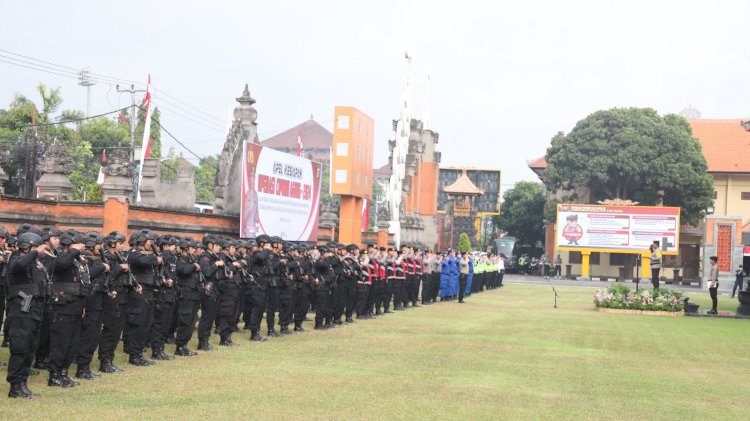 Operasi Puri Agung II 2024 Siap Digelar Amankan IAF II 2024 dan HLF-MSP di Bali.