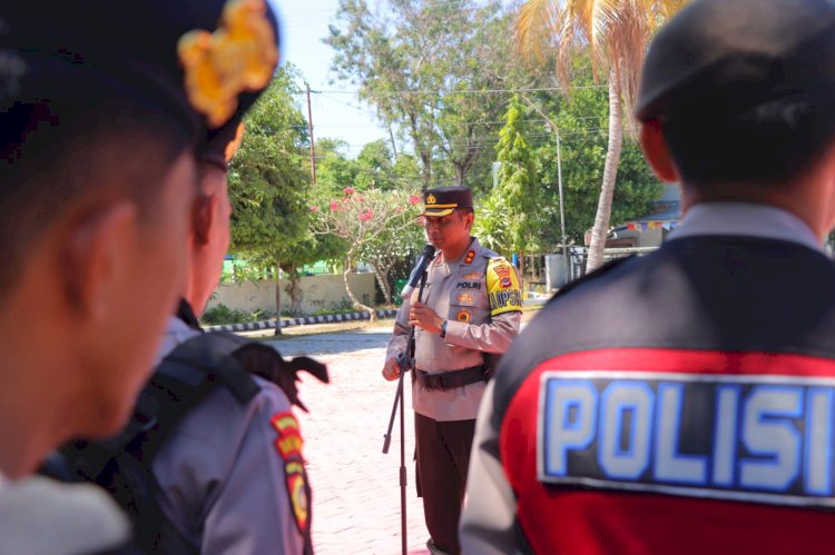 Kapolres Sumba Timur AKBP E. Jacky T. Umbu Kaledi Tegaskan Pentingnya Cegah Potensi Kerawanan.