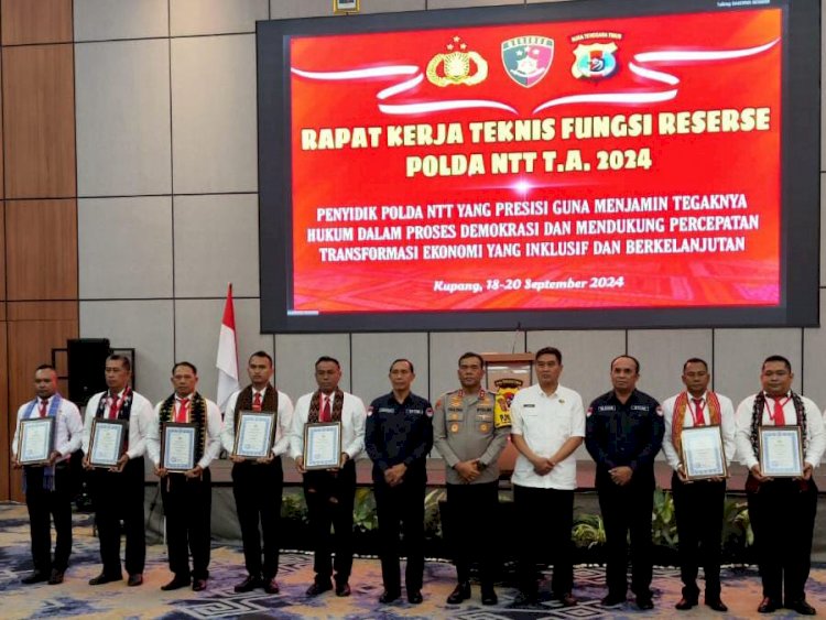 Polres Sumba Timur Raih Penghargaan Bidang Narkotika