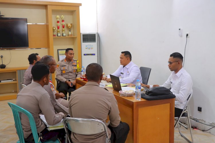 Itwasda Polda NTT Lakukan Audit Kinerja Tahap II di Polres Sumba Timur